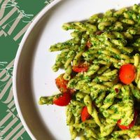 Gemelli al pesto genoves